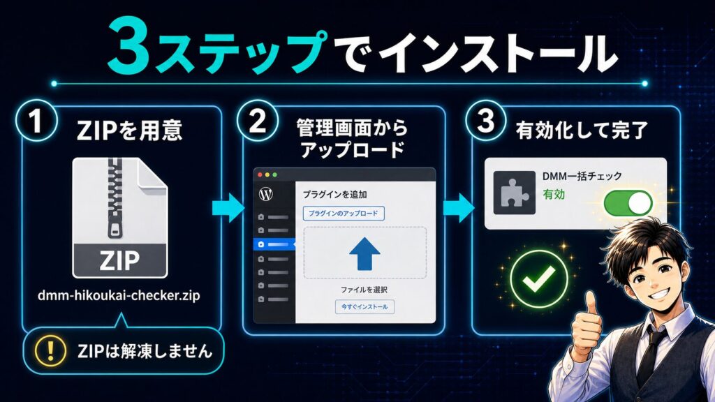 プラグインのインストール方法